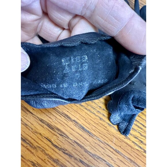 Vtg Miss Aris And Fownes Leather Gloves 1960’s Luxury SZ 6 1/2 Original Bag - Picture 12 of 12